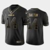 Men’s Dallas Cowboys #14 Andy Dalton Golden Black Jersey