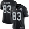 Men’s Las Vegas Raiders #83 Darren Waller Black 2020 Inaugural Season Vapor Limited Stitched Jersey