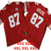 Men’s Kansas City Chiefs #87 Travis Kelce Red FUSE Limited Vapor Stitched Jersey