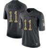 Nike Panthers #11 Robby Anderson Black Men’s Stitched NFL Limited 2016 Salute to Service Jersey