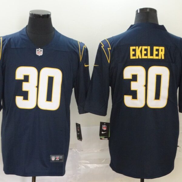 Men’s Los Angeles Chargers #30 Austin Ekeler Navy Blue 2020 NEW Vapor Untouchable Stitched NFL Nike Limited Jersey