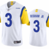 Men’s Los Angeles Rams #3 Odell Beckham Jr. 2021 Vapor Untouchable Limited Stitched Football White Jersey