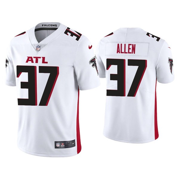 Men’s Atlanta Falcons #37 Ricardo Allen White New Vapor Untouchable Limited Nike Jersey