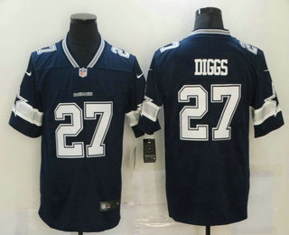 Men’s Dallas Cowboys #27 Trevon Diggs Navy Blue 2020 NEW Vapor Untouchable Stitched NFL Nike Limited Jersey
