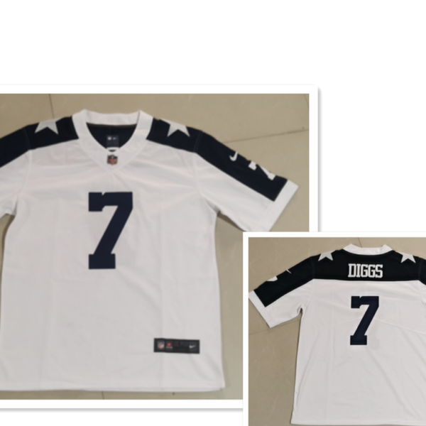 Men’s Dallas Cowboys #7 Trevon Diggs White Thanksgiving Vapor Untouchable Stitched NFL Nike Limited Jersey