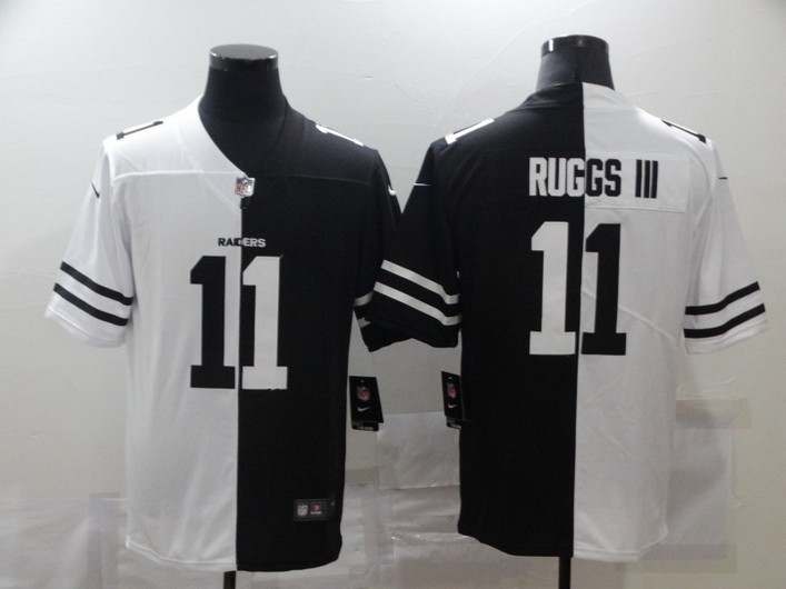 Men’s Las Vegas Raiders #11 Henry Ruggs III White Black Peaceful Coexisting 2020 Vapor Untouchable Stitched NFL Nike Limited Jersey