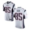 Men’s New England Patriots #85 Ryan Izzo White Vapor Untouchable Stitched NFL Nike Limited Jersey