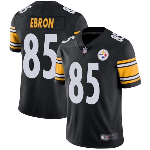 Men’s Pittsburgh Steelers #85 Eric Ebron Team Color Vapor Untouchable Jersey – Black Limited