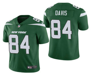 Men’s New York Jets #84 Corey Davis Green 2021 Vapor Untouchable Stitched NFL Nike Limited Jersey