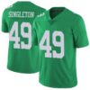 Men’s Philadelphia Eagles #49 Alex Singleton Green Limited Vapor Untouchable Nike Jersey