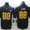 Men’s Dallas Cowboys #88 CeeDee Lamb 2020 Black Leopard Print Fashion Limited Football Stitched Jersey