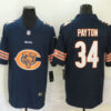 Men’s Chicago Bears #34 Walter Payton Navy Blue 2020 Big Logo Vapor Untouchable Stitched NFL Nike Fashion Limited Jersey