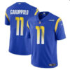 Men’s Los Angeles Rams #11 Jimmy Garoppolo Blue Vapor Untouchable Football Stitched Jersey