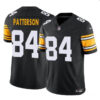 Men’s Pittsburgh Steelers #84 Cordarrelle Patterson Black 2024 F.U.S.E. Alternate Vapor Untouchable Limited Football Stitched Jersey