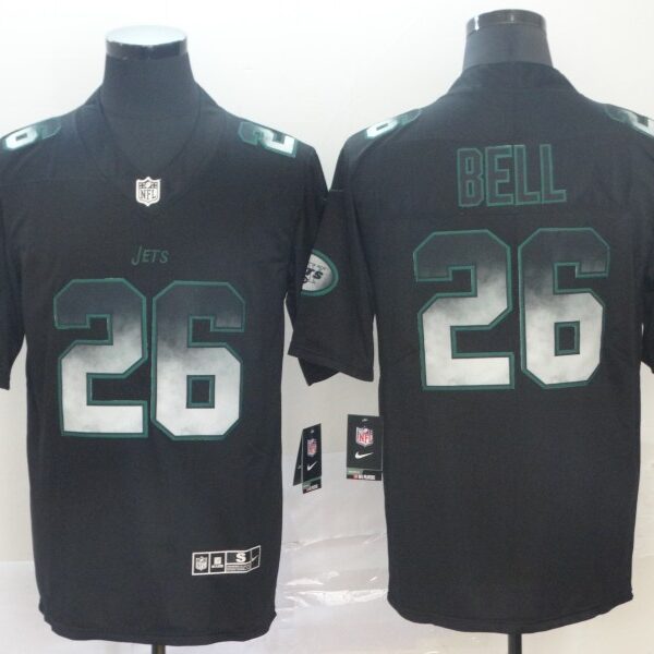 Nike Jets 26 Le’Veon Bell Black Arch Smoke Vapor Untouchable Limited Jersey