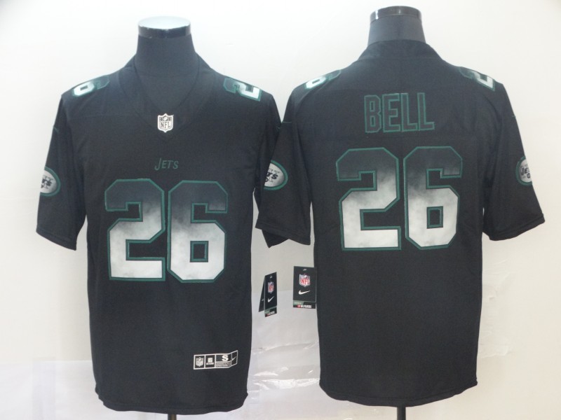 Nike Jets 26 Le’Veon Bell Black Arch Smoke Vapor Untouchable Limited Jersey