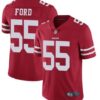 Nike 49ers 55 Dee Ford Red Vapor Untouchable Limited Jersey