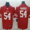 Men’s San Francisco 49ers #54 Fred Warner Red 2017 Vapor Untouchable Stitched NFL Nike Limited Jersey