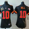 Women’s Kansas City Chiefs #10 Tyreek Hill Black 2021 Super Bowl LV Vapor Untouchable Stitched Nike Limited NFL Jersey