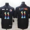 Men’s Pittsburgh Steelers #11 Chase Claypool Multi-Color Black 2020 NFL Crucial Catch Vapor Untouchable Nike Limited Jersey