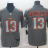 Nike Browns 13 Odell Beckham Jr. Gray Camo Vapor Untouchable Limited Jersey