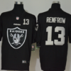 Men’s Las Vegas Raiders #13 Hunter Renfrow Black 2020 Big Logo Number Vapor Untouchable Stitched NFL Nike Fashion Limited Jersey