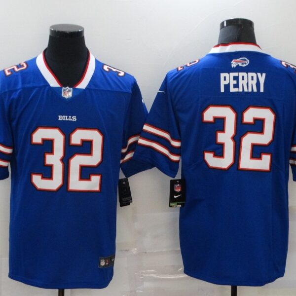 Men’s Buffalo Bills #32 Senorise Perry Royal Blue 2020 Vapor Untouchable Stitched NFL Nike Limited Jersey