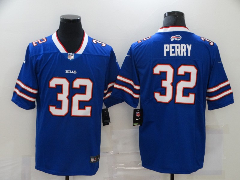 Men’s Buffalo Bills #32 Senorise Perry Royal Blue 2020 Vapor Untouchable Stitched NFL Nike Limited Jersey