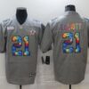 Men’s Dallas Cowboys #21 Ezekiel Elliott 2020 Grey Crucial Catch Limited Stitched NFL Jersey