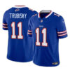 Men’s Buffalo Bills #11 Mitch Trubisky Blue 2023 F.U.S.E. Vapor Untouchable Limited Football Stitched Jersey