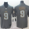 Nike Saints 9 Drew Brees Gray Camo Vapor Untouchable Limited Jersey