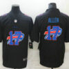 Men’s Buffalo Bills #17 Josh Allen Black 2020 Shadow Logo Vapor Untouchable Stitched NFL Nike Limited Jersey