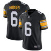 Nike Steelers #6 Devlin Hodges Black Alternate Men’s Stitched NFL Vapor Untouchable Limited Jersey