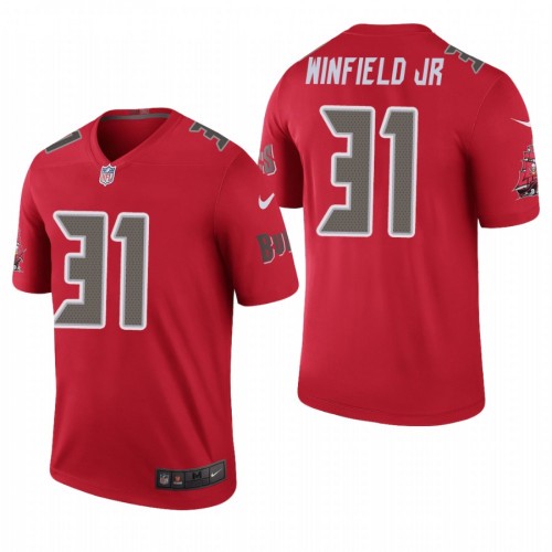 Men’s Tampa Bay Buccaneers #31 Antoine Winfield Jr Color Rush Red Jersey