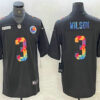 Men’s Pittsburgh Steelers #3 Russell Wilson Multi Color Black 2020 NFL Crucial Catch Vapor Untouchable Nike Limited Jersey