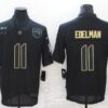 Men’s New England Patriots #11 Julian Edelman Black 2020 Salute To Service Stitched NFL Nike Limited Jersey