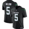 Men’s New York Jets #5 Garrett Wilson Black Vapor Untouchable Limited Football Stitched Jersey