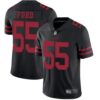 Nike 49ers 55 Dee Ford Black Vapor Untouchable Limited Jersey