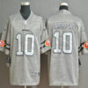 Men’s San Francisco 49ers #10 Jimmy Garoppolo 2019 Gray Gridiron Vapor Untouchable Stitched NFL Nike Limited Jersey