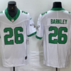 Men’s Philadelphia Eagles #26 Saquon Barkley White 2023 F.U.S.E. Vapor Untouchable Throwback Football Stitched Jersey