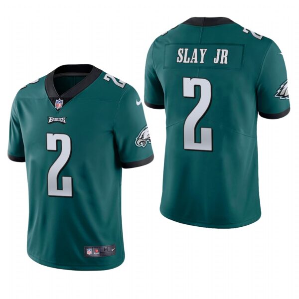 Men’s Philadelphia Eagles #2 Darius Slay Jr.Midnight Green Vapor Limited Jersey