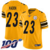 Nike Steelers #23 Joe Haden Gold Men’s Stitched NFL Limited Inverted Legend 100th Season Jersey