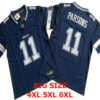 Men’s Dallas Cowboys #11 Micah Parsons Navy Blue FUSE Limited Vapor Stitched Jersey