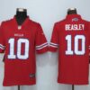 Nike Bills 10 Cole Beasley Red Color Rush Limited Jersey