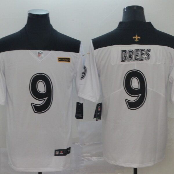 Nike Saints 9 Drew Brees White City Edition Vapor Untouchable Limited Jersey