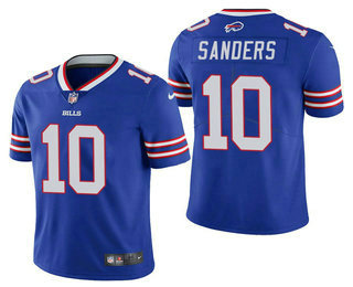 Men’s Buffalo Bills #10 Emmanuel Sanders Royal Blue 2020 Vapor Untouchable Stitched NFL Nike Limited Jersey
