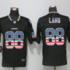 Men’s Dallas Cowboys #88 CeeDee Lamb 2020 USA Flag Fashion Black Color Rush Stitched Nike Limited Jersey