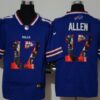 Men’s Buffalo Bills #17 Josh Allen Royal Blue 2020 Vapor Untouchable Stitched NFL Nike Limited Fashion Jersey