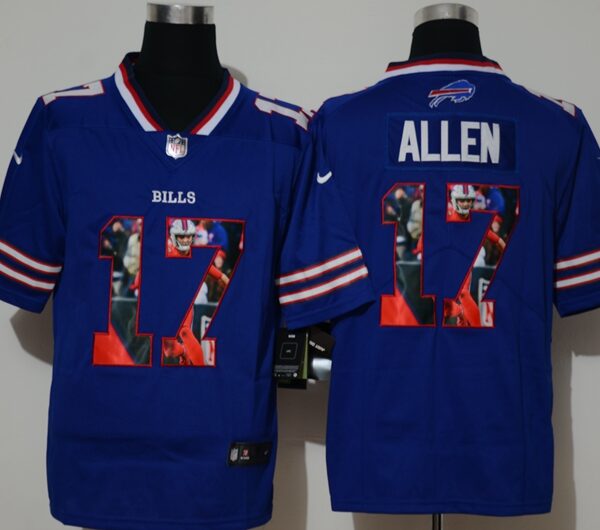 Men’s Buffalo Bills #17 Josh Allen Royal Blue 2020 Vapor Untouchable Stitched NFL Nike Limited Fashion Jersey