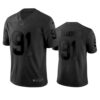 Men’s Las Vegas Raiders #91 Yannick Ngakoue City Edition Black Jersey